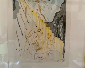 Dali lithograph