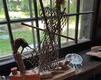 Outside art sculpture