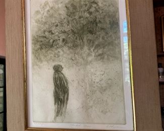 Altman signed artist proof lithograph