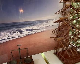 Very nice mounted beach photo