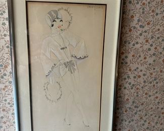 Original fashion drawing