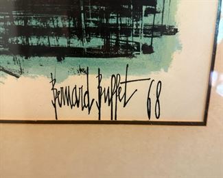 Buffet litho - Notre Dame