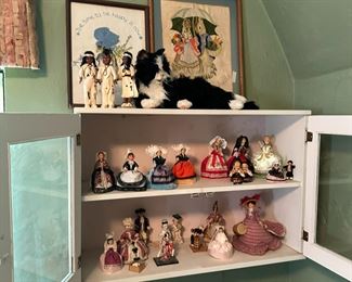 Souvenir doll collection