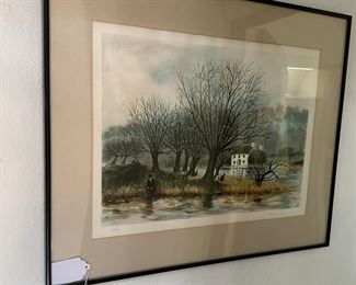 Signed and numbered print