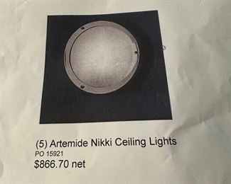 New, high quality light fixtures