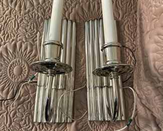 Pair of wall sconces