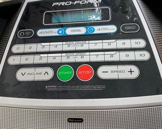 Pro Form Folding Treadmill 