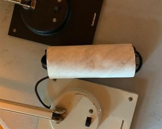 Vintage Black and White Tensor Wall Lamp