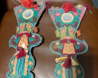 Hand-made Antique Thailand Dolls