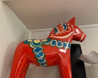 EX Large  Czech Orange Symbol Horse
