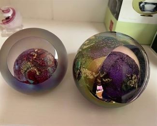 Planets of the Earth Glass Art