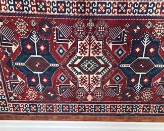 Hand Woven RUG - All the merchandise is priceless and Pristine Quality. 3 DAY Estate Sale Only 8-4pm Fri. Sat. Sunday 9-2pm