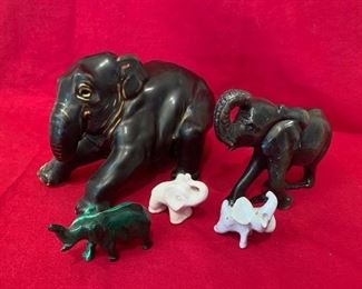 Royal Copenhagen Porcelain Elephants
