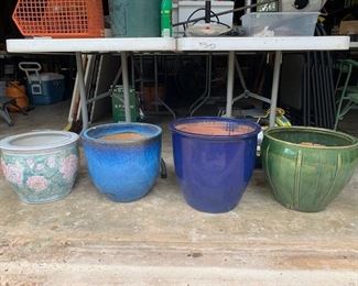 LARGE and XL Pots and lots of smaller  pots