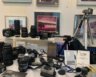 Colossal Collection of Photography  Equipment 