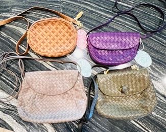 Vintage leather Bottega Veneta * Made in Italy * handbags 