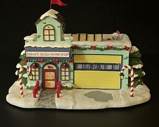 Dasher’s Sleigh Repair Shop, Department 56