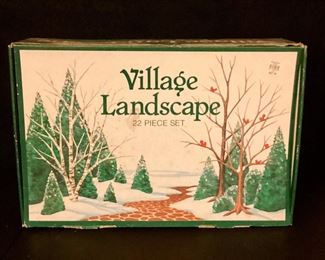 Village Landscape 22-piece Set, Department 56