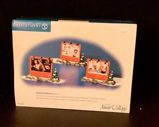 Roadside Billboards, Unopened Box, Department 56