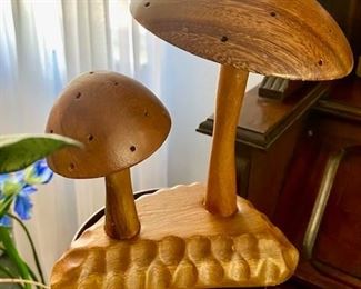 Vintage Mid Century Modern Mushroom Hors D'oeuvres Tree
