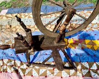 Antique Spinning Wheel