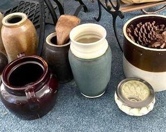 Vintage Crocks & Pottery