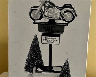 Harley-Davidson Sign, Department 56
