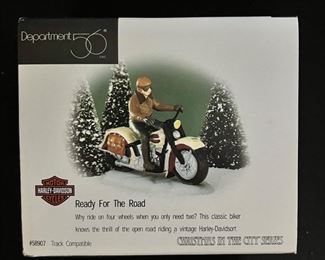 Harley-Davidson Ready For The Road, Department 56