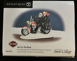 Harley-Davidson Two For The Road, Department 56
