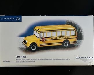 School Bus, Department 56