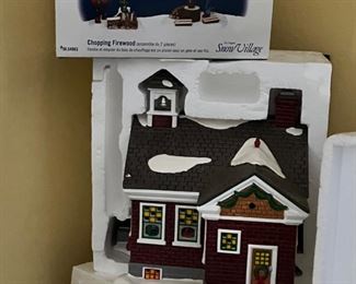 Chopping Firewood, Department 56