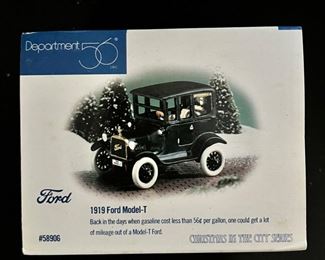 1919 Ford Model-T, Department 56