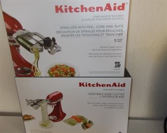 Kitchen Aid attachments 