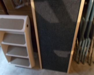 Doggie steps and ramp
