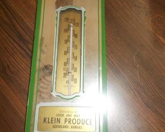 Advertising thermometer 