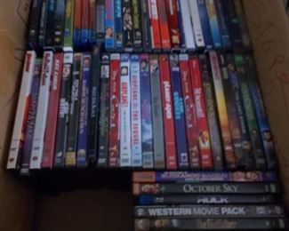 SOME of the DVD selection