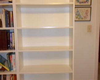 One of 4  6' bookcases   Ikea