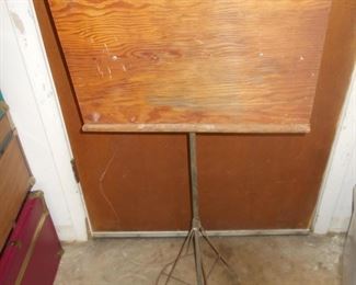Hand crafted music stand