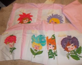 Liquid embroidery quilt project all squares are completed