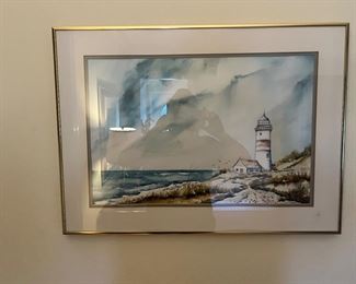 Lighthouse print