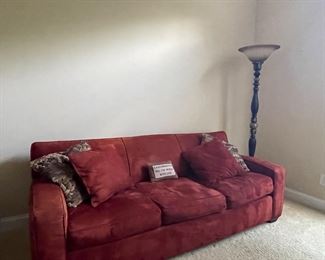 Sofa with fabric cover