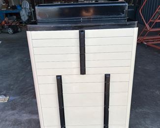 Enamel industrial dental cabinet $300