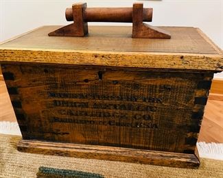 Antique amunition  box
