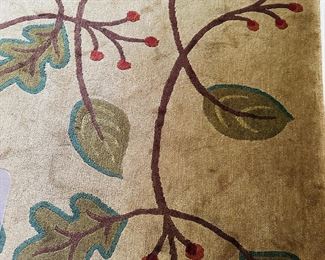 Area rug 94” x 121”