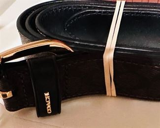 Coach belt size medium