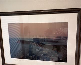 Ken Scott hand signed photographs 18.5” wide x 14” tall