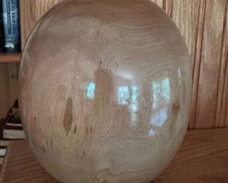 Melaleuca 2001 hand turned vase 6 3/4”tall
