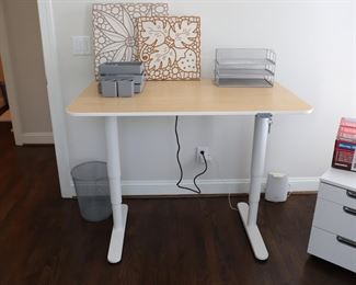 Ikea Bekant Adjustable Height Desk  Standing Desk 