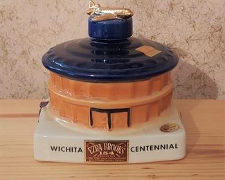Ezra Brooks Wichita Centennial decanter (there are 2)