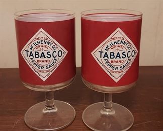 Tabasco glasses